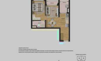 Imagem 4: Universo Tatuapé Órbita | Construtora Tegra | Construção | 38 metros | 01 dormitório