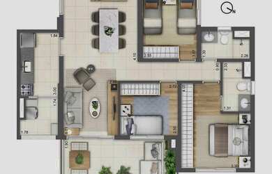 Imagem 5: Monumento SP 02 | Construtora Even | Pronto para morar | 87 metros | 03 dormitórios