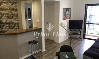 Imagem 2: Flat disponível para locação no Contemporâneo Home e Service, com 45m², 1 dormitório e 1 v