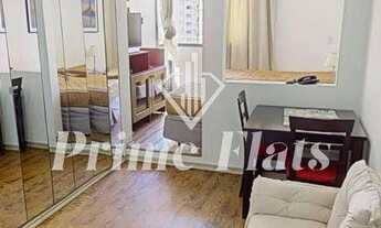 Imagem 4: Flat disponível para locação no Flat Poeta Drummond, com 28m², 1 dormitório e 1 vaga de ga