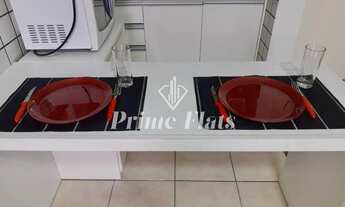 Imagem 6: Flat disponível para locação no Condomínio Moema Top Life com 36m², 1 dormitório e 1 vaga