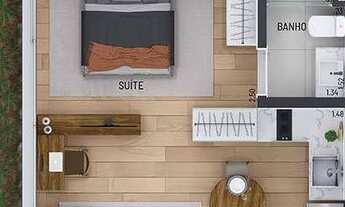 Imagem 5: Nato Itaim | Construtora Paes e Gregori | Pronto | 39 metros | 01 suíte