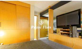 Imagem 7: Flat disponível para locação no Transamérica Executive Jardins, com 28m², 1 dormitório e 1