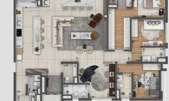 Imagem 4: Raro Perdizes | Construtora Benx | Pronto | 144 metros | 03 suítes