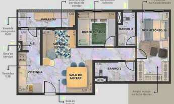 Imagem 4: Yep Santo André | Construtora MCP Realty | Construção | 62 metros | 02 dormitórios