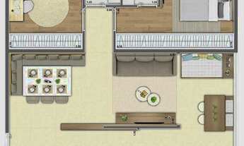 Imagem 6: Heaven Saúde | Construtora Archtech | Pronto | 66 metros | 02 dormitórios | suíte