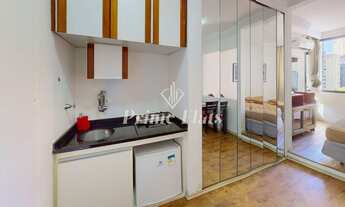 Imagem 2: Flat disponível para locação no Flat Poeta Drummond, com 28m², 1 dormitório e 1 vaga de ga