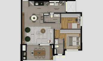 Imagem 5: Varanda Vila Ema | Construtora Diálogo | Pronto | 79 metros | 03 dormitórios | suíte