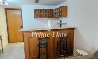 Imagem 4: Flat disponível para locação no Ninety Hotel, com 33m², 1 dormitório e 1 vaga de garagem