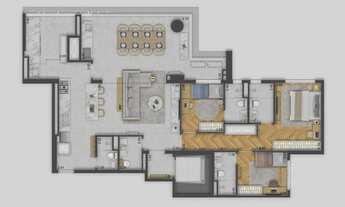 Imagem 4: Unik Nova Klabin | Construtora Tecnisa | Pronto para Morar | 144 metros | 03 suítes