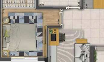 Imagem 4: Épic Condomínio Clube Construtora CR Incorp Construção 47 metros 02 dormitórios