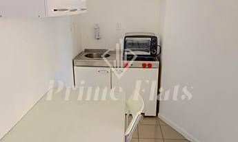 Imagem 2: Flat disponível para locação no Moema Studium, com 35m², 1 dormitório e 1 vaga de garagem