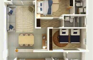 Imagem 2: Apartamento Padrão - GUILHERMINA - PRAIA GRANDE