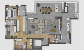 Imagem 5: Unik Nova Klabin | Construtora Tecnisa | Pronto para morar | 177 metros | 03 suítes