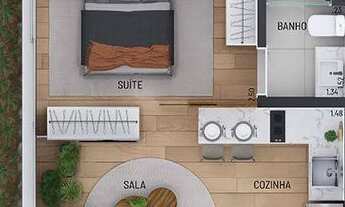 Imagem 4: Nato Itaim | Construtora Paes e Gregori | Pronto | 39 metros | 01 suíte