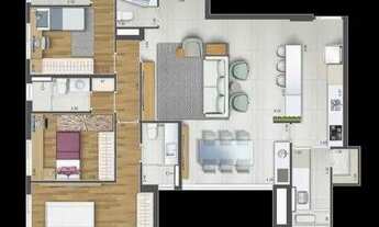 Imagem 5: Vida Bella Lorenzini | Construtora Lorenzini | Pronto | 119 metros | 03 suítes