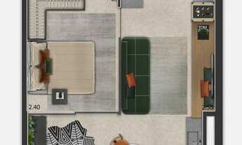 Imagem 4: The Collection Vila Madalena | Construtora Trisul | Pronto | 37 metros | 01 suíte