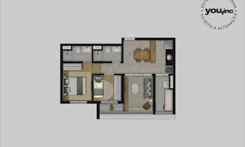 Imagem 5: Barô Higienópolis | Construtora You, Inc | Construção | 57 metros | 02 dormitórios