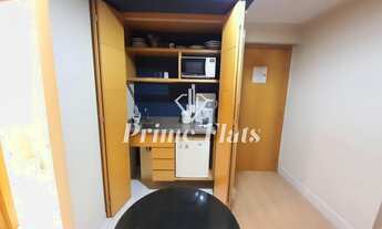 Imagem 7: Flat disponível para locação no Transamerica Executive Jardins, com 32m², 1 dormitório e 1