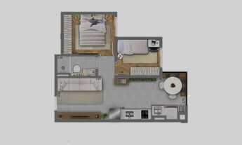 Imagem 4: Essência da Vila | Construtora Pratica | Construção | 40 metros | 02 dormitórios