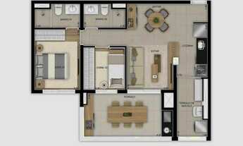 Imagem 4: Gran Diálogo Vila Matilde | Construtora Diálogo | Pronto | 70 metros | 02 dormitórios