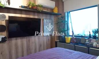 Imagem 4: Flat disponível para locação no Green Place Ibirapuera, com 38m², 1 dormitório e 1 vaga