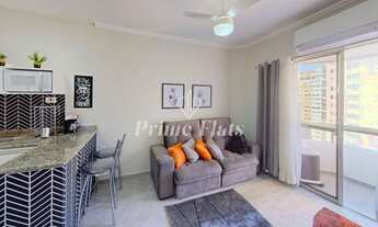 Imagem 2: Flat disponível para locação no Royal Ibirapuera Park, com 42m², 1 dormitório e 1 vaga de