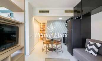 Imagem 4: Flat disponível para locação no Le Premier, com 28m², 1 dormitório e 1 vaga de garagem