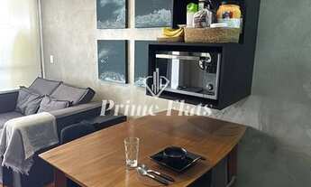 Imagem 2: Flat disponível para venda no Condomínio Moema Top Life, com 32m², 1 dormitório e 1 vaga d