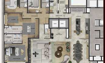 Imagem 5: Copa Indianópolis | Construtora Lote 05 | Construção | 300 metros | 04 suítes
