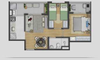 Imagem 4: Log House Morumbi Construtora Lógica Engenharia Pronto 45 metros 02 dormitórios