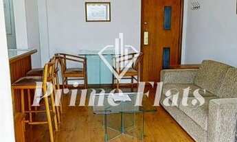 Imagem 4: Flat disponível para locação no Les Jardins, com 45m², 1 dormitório e 1 vaga