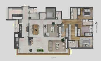 Imagem 4: Portugal 587 | Construtora Even | Pronto para morar | 205 metros | 04 dormitórios
