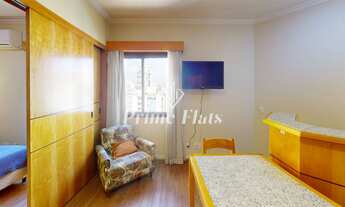 Imagem 4: Flat disponível para venda no Hotel Hampton Park, com 31m², 1 dormitório e 1 vaga