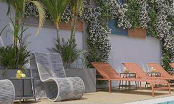 Imagem 5: Laris Buriti Construtora Laris Construção 42 metros 02 dormitórios com varanda