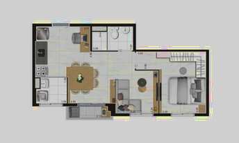 Imagem 4: K Vila Mascote | Construtora Kazzas | Pronto | 37 metros | 02 dormitórios