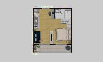 Imagem 4: Kz Direct Bresser | Construtora Kazzas | Pronto | 30 metros | studios com varanda