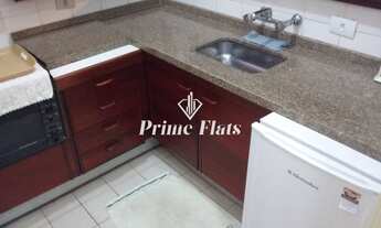 Imagem 4: Flat disponível para venda no Saint Moritz Flat Service, com 48m², 1 dormitório e 1 vaga