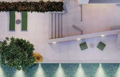 Imagem 6: DF345 Vila Clementino Construtora Trisul Construção 48 metros 01 suíte varanda