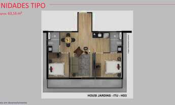 Imagem 4: On Jardins | Construtora Vitacon | Pronto | 63 metros | 02 dormitórios | suíte