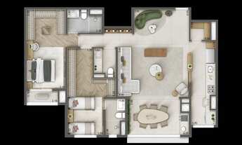 Imagem 5: Raízes Jardim São Paulo | Construtora Mitre | Construção | 106 metros | 03 suítes