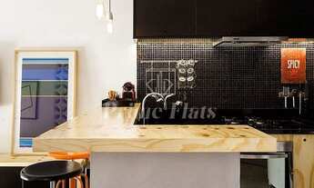 Imagem 3: Flat disponível para venda no Contemporâneo Home e Service, com 42m², 1 dormitório e 1 vag