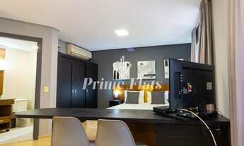 Imagem 3: Flat disponível para locação no Mercure São Paulo Moema Times Square Hotel, com 30m², 1 do