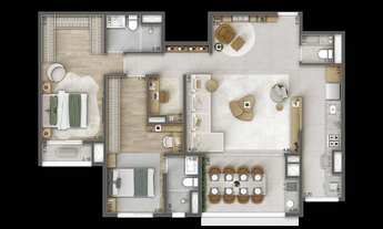 Imagem 4: Raízes Jardim São Paulo | Construtora Mitre | Construção | 106 metros | 03 suítes