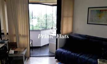 Imagem 2: Flat disponível para locação no Morumbi Residence, com 34m², 1 dormitório e 1 vaga