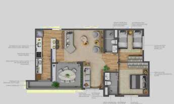 Imagem 5: Villa Pompéia Welconx | Construtora Conx | Construção | 69 metros | 03 dormitórios