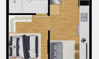 Imagem 5: Zero 11 Santa Cecilia | Construtora Vinx | Construção | 24 metros | 01 suíte