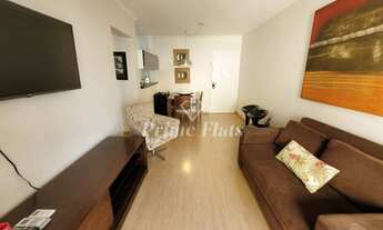 Imagem 3: Flat disponível para locação no Matiz Manhattan Hotel, com 43m², 1 dormitório e 1 vaga de