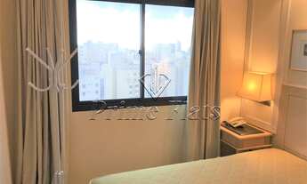 Imagem 3: Flat disponível para locação no The Universe Paulista, com 30m², 1 dormitório e 1 vaga de