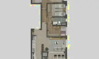 Imagem 6: Raízes Premium Butantã | Construtora Mitre | Construção | 85 metros | 03 dormitórios